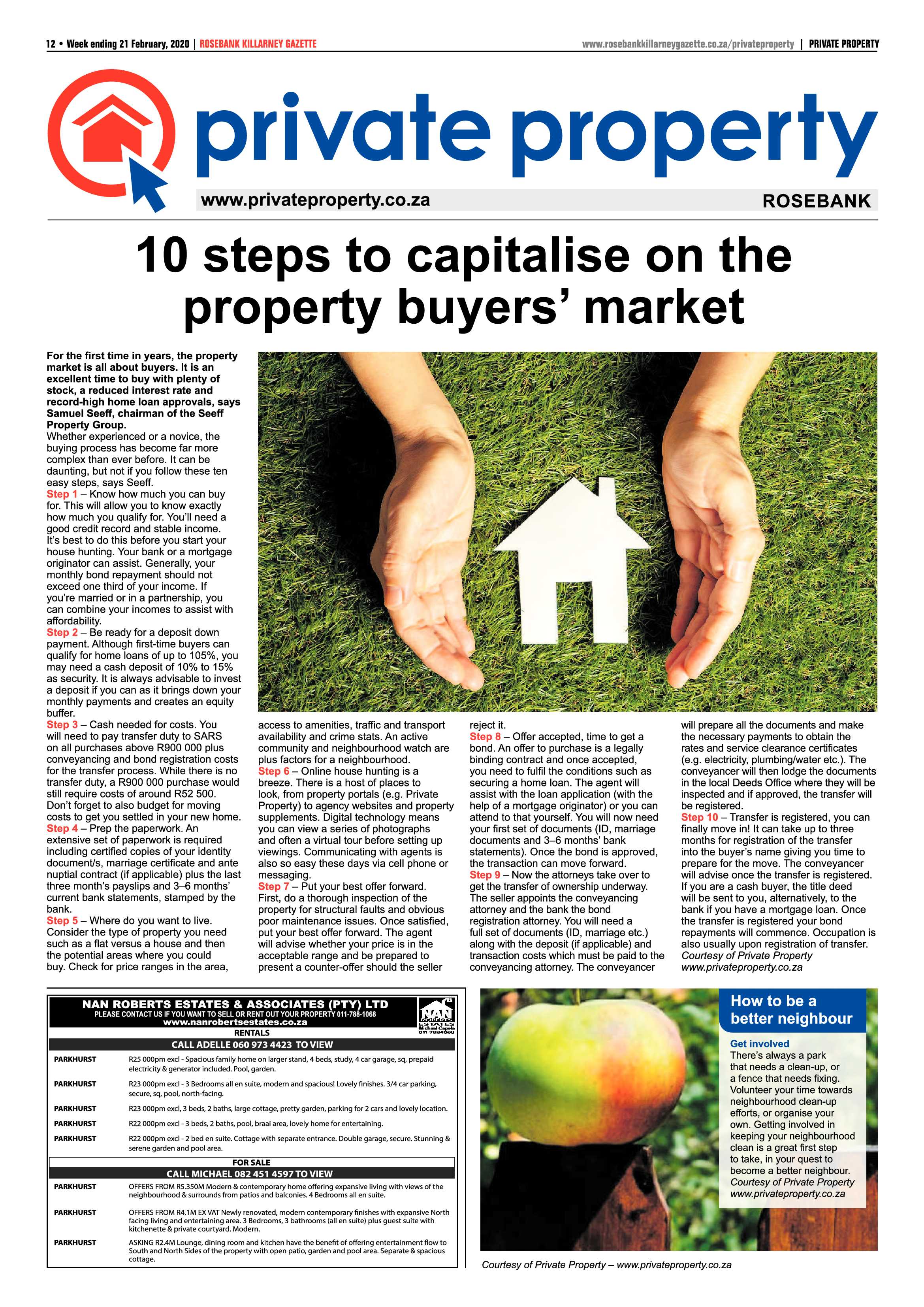 Rosebank Killarney Gazette 21 February 2020 page 12