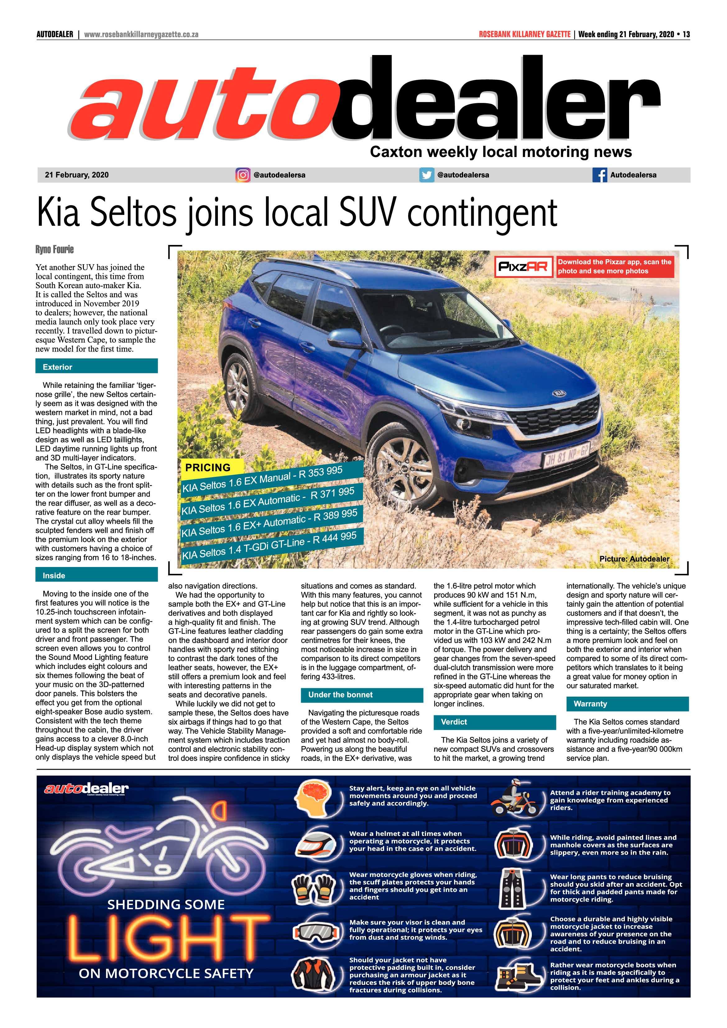 Rosebank Killarney Gazette 21 February 2020 page 13
