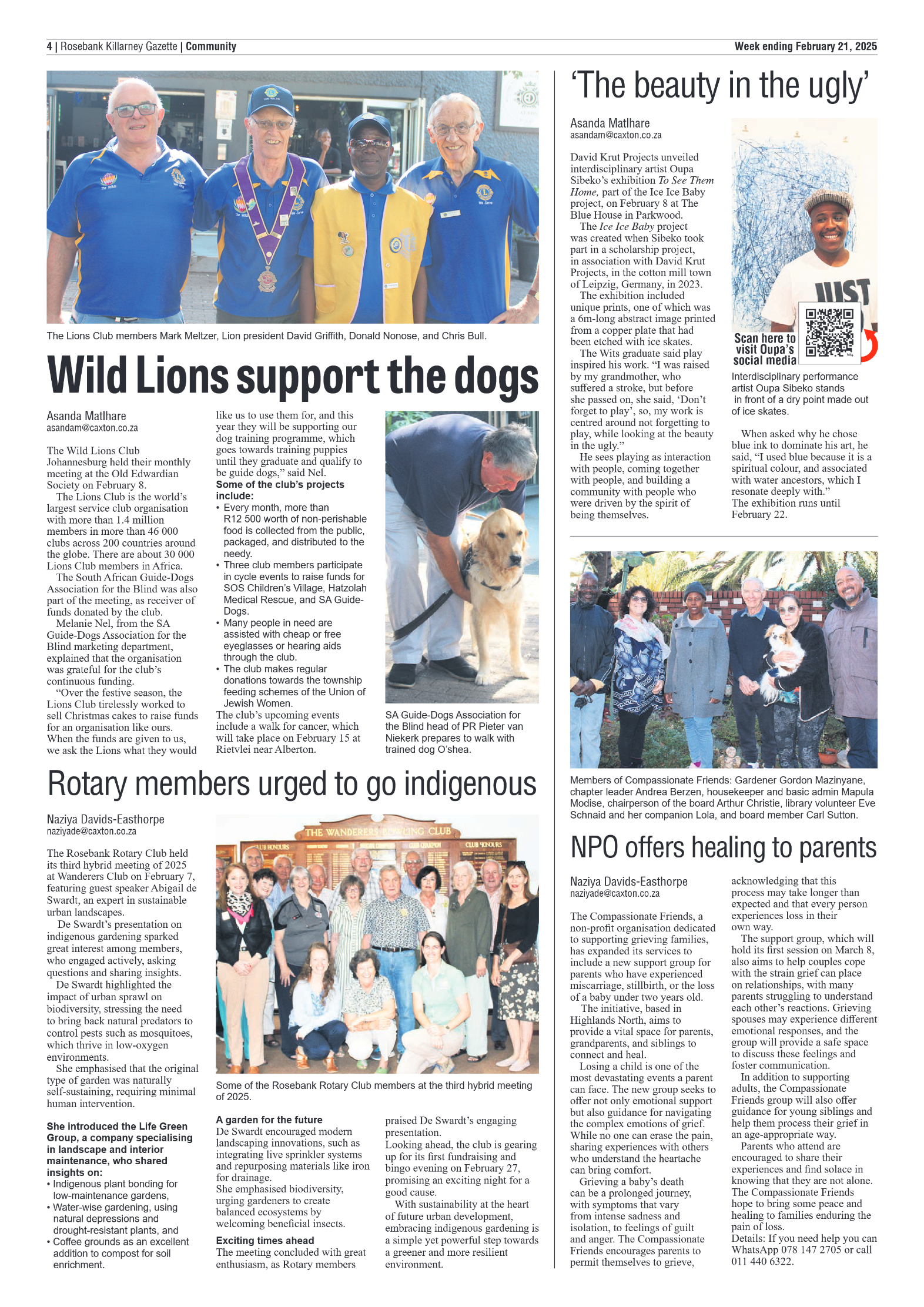 Rosebank Killarney Gazette 21 February 2025 page 4