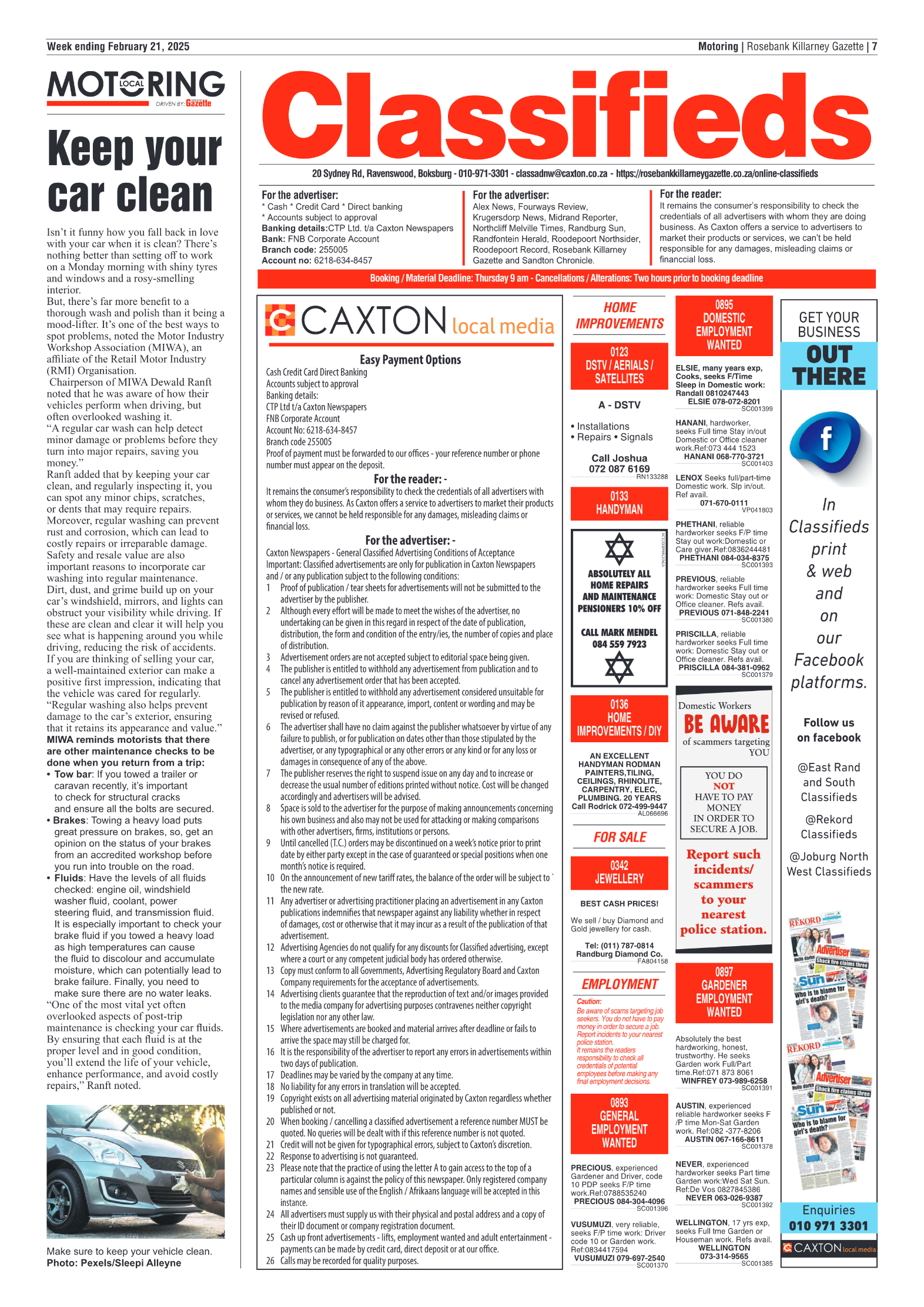 Rosebank Killarney Gazette 21 February 2025 page 7