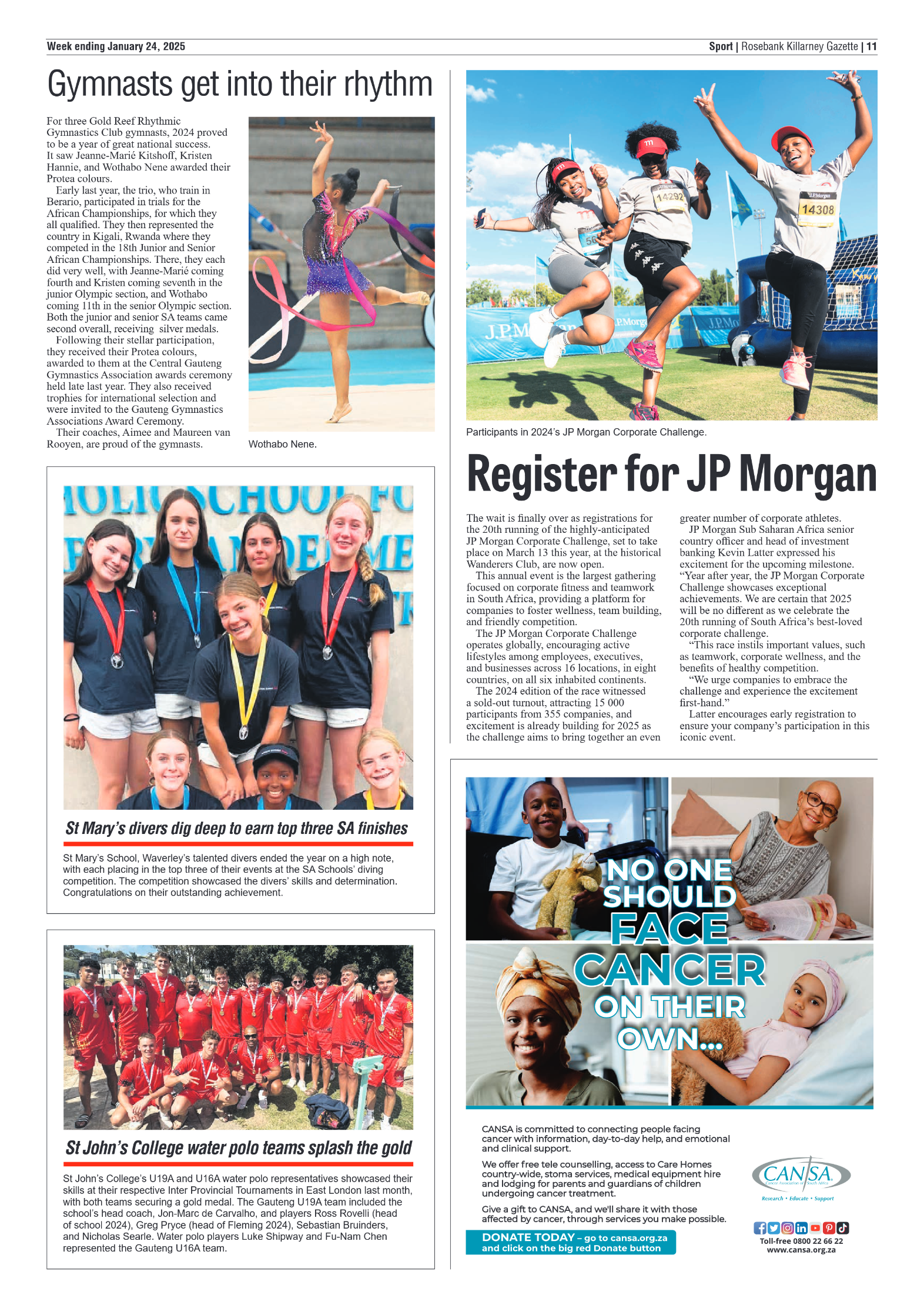 Rosebank Killarney Gazette 24 January 2025 page 11