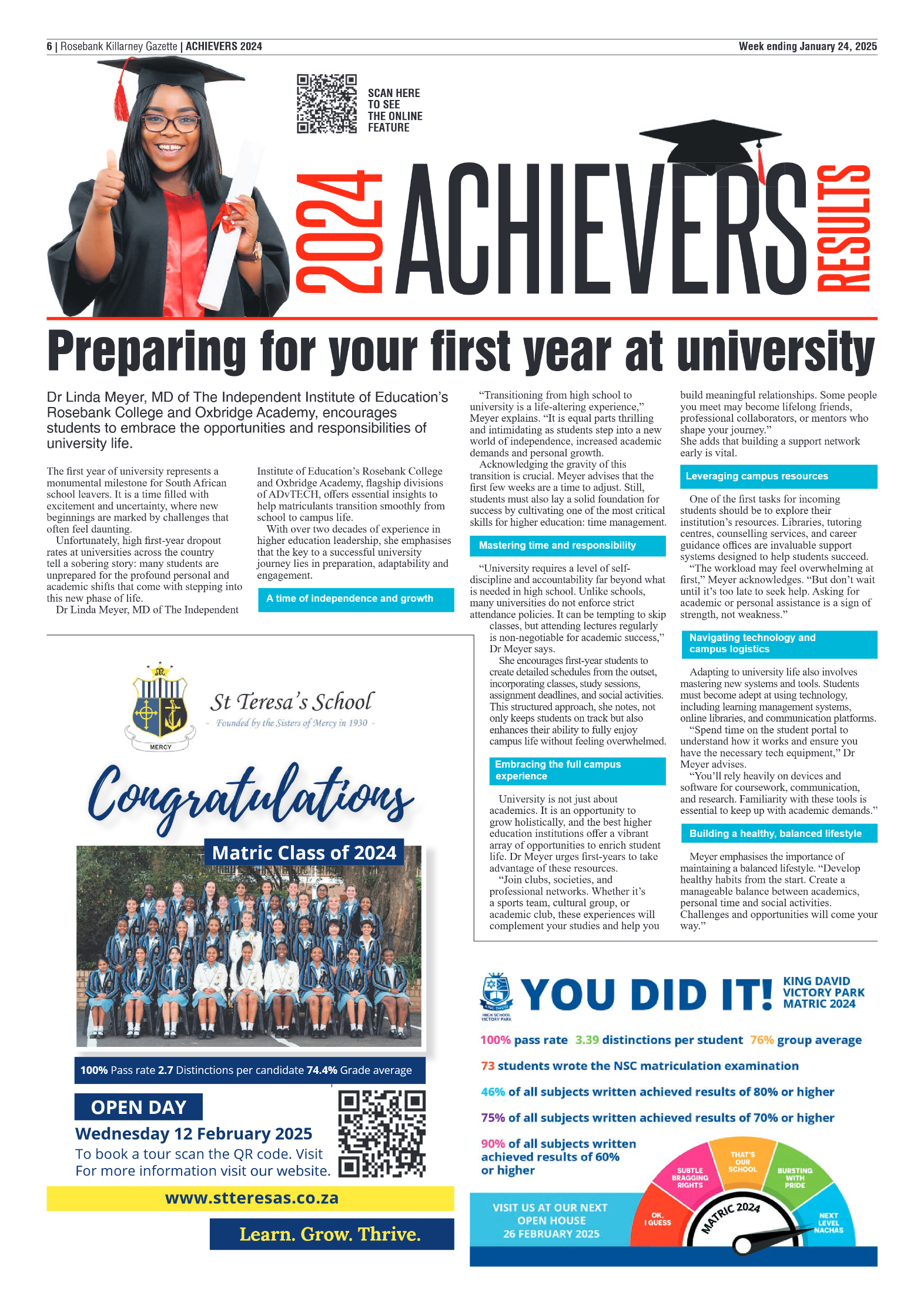 Rosebank Killarney Gazette 24 January 2025 page 6