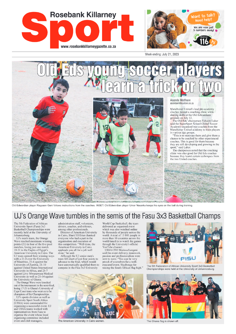 Rosebank Killarney Gazette 21 July 2023 page 12