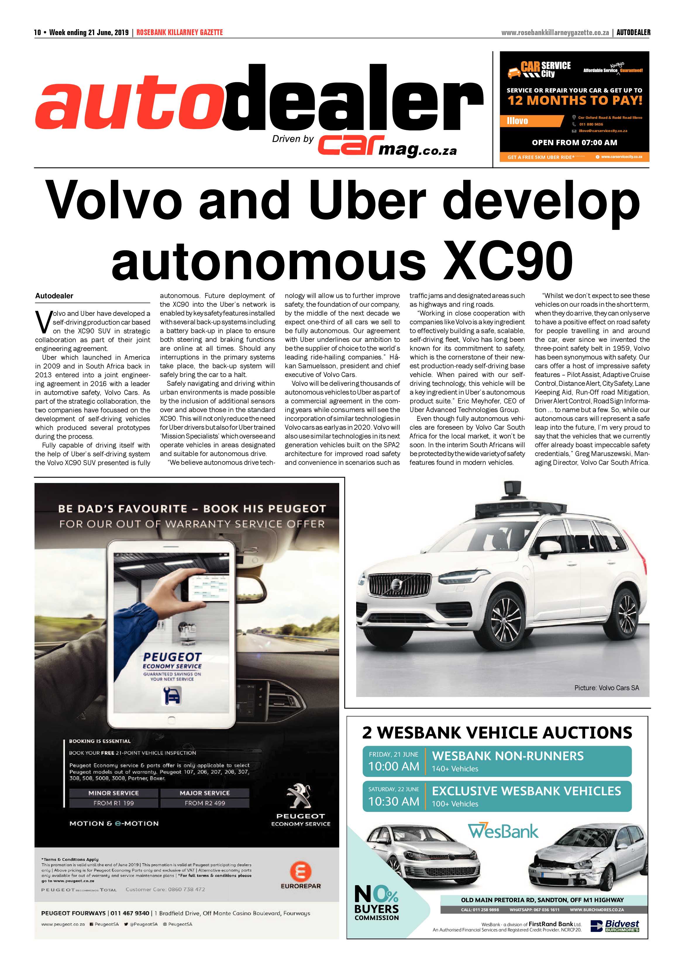 Rosebank Killarney Gazette 21 June, 2019 page 10