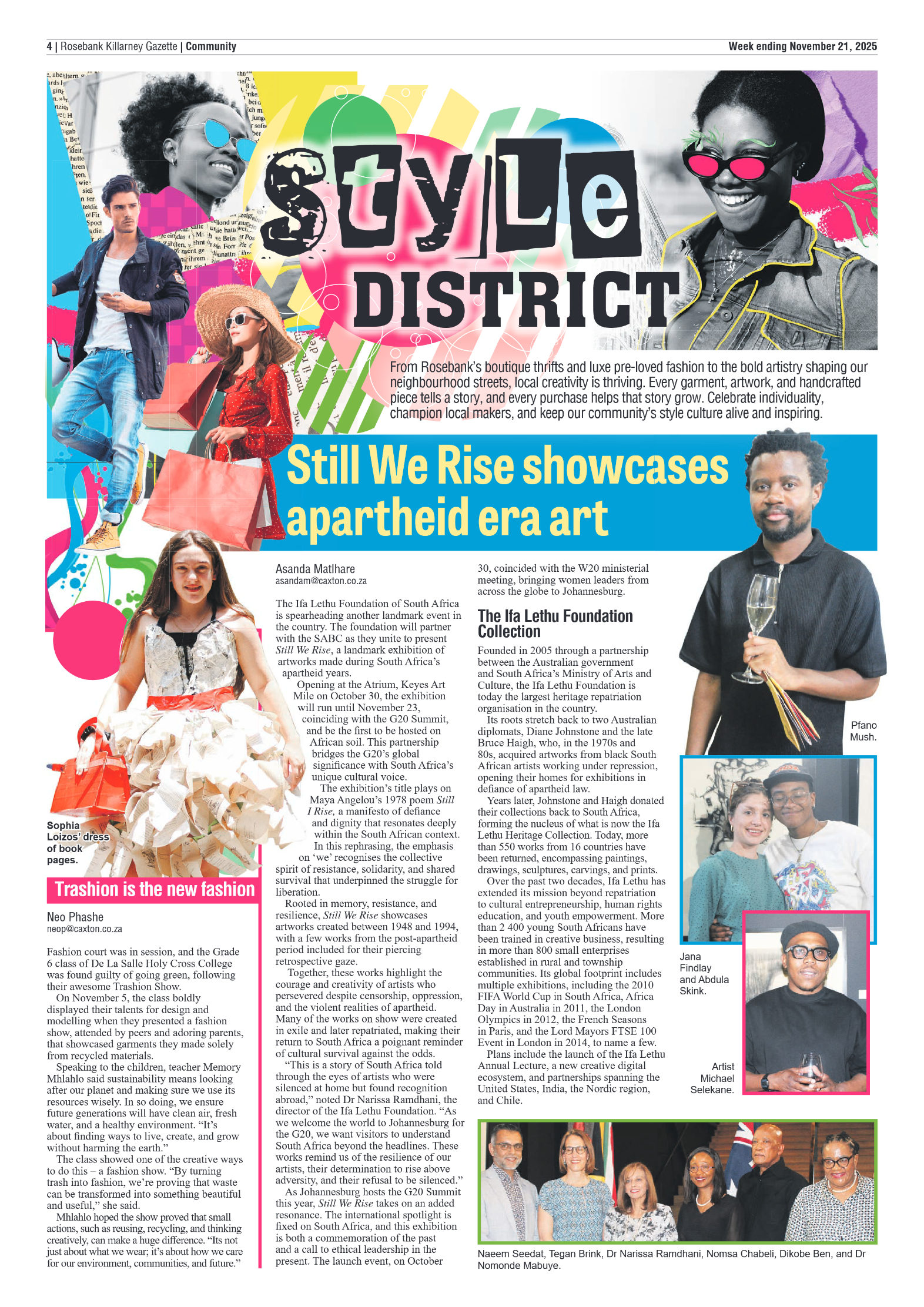 Rosebank Killarney Gazette 21 November 2025 page 4