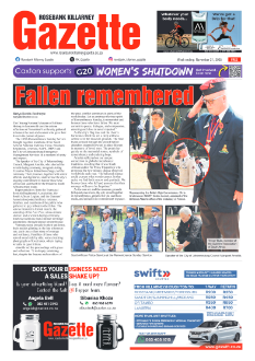 Rosebank Killarney Gazette 21 November 2025