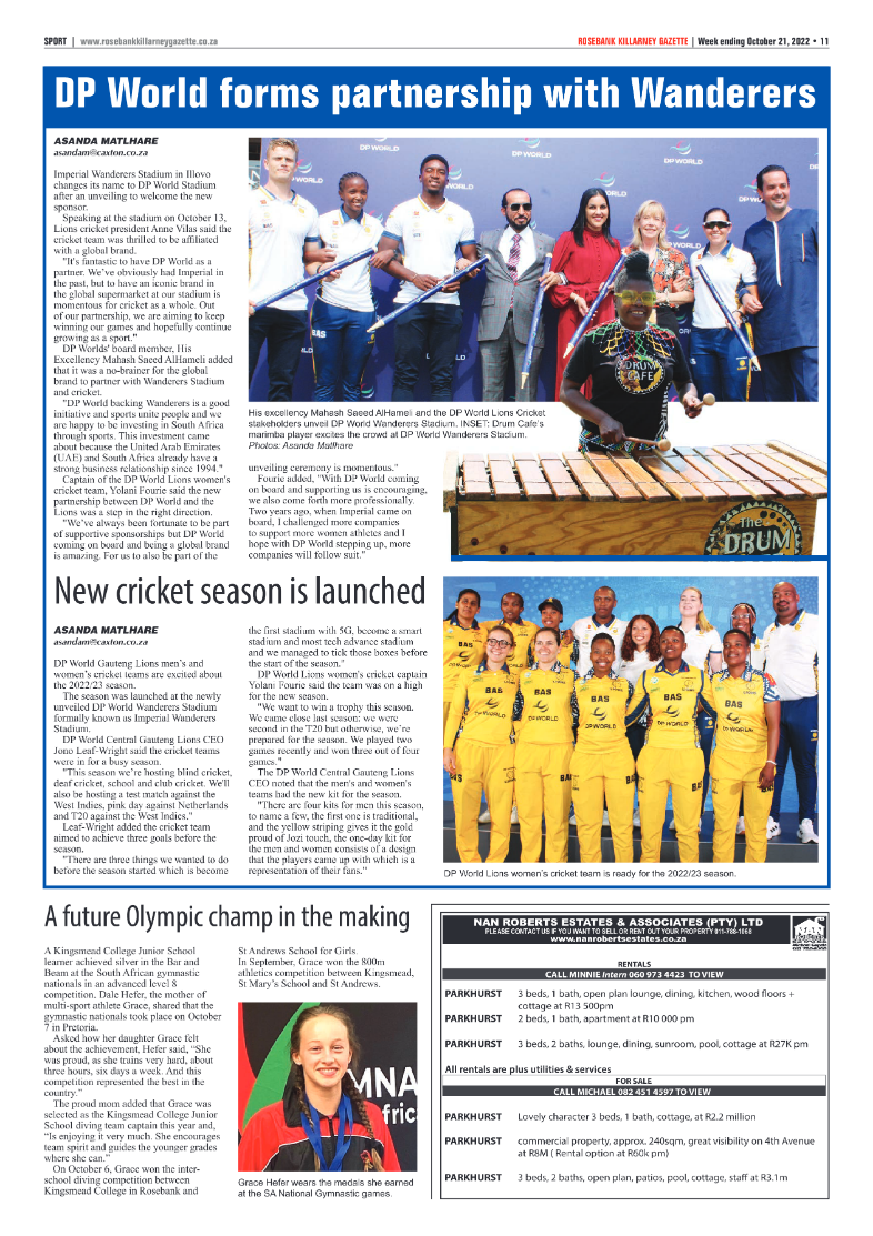 Rosebank Killarney Gazette 21 October 2022 page 11
