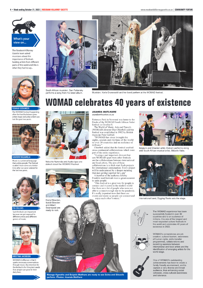 Rosebank Killarney Gazette 21 October 2022 page 4