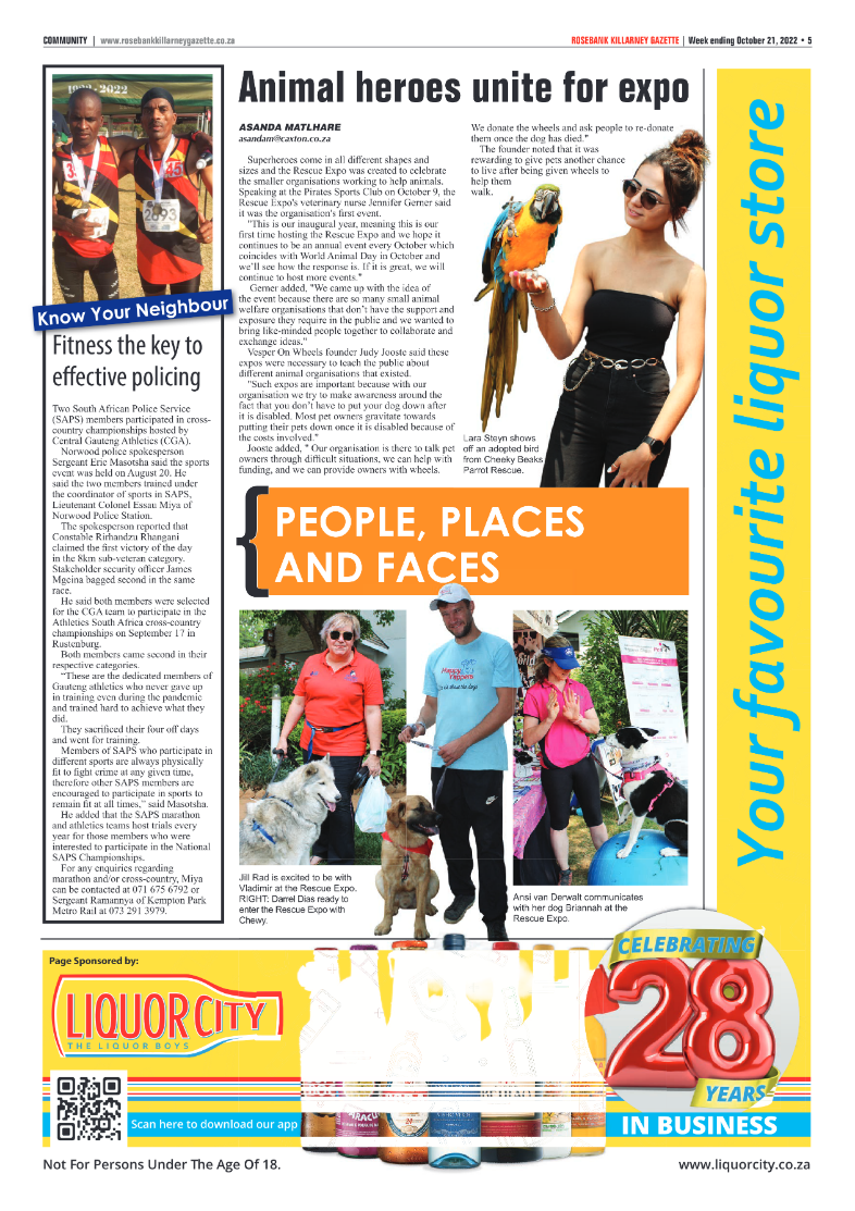 Rosebank Killarney Gazette 21 October 2022 page 5