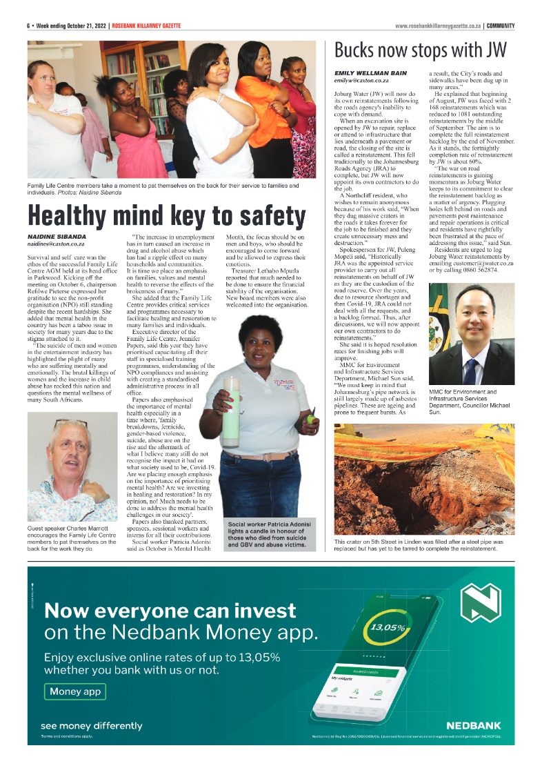 Rosebank Killarney Gazette 21 October 2022 page 6