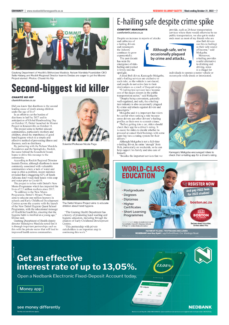 Rosebank Killarney Gazette 21 October 2022 page 7