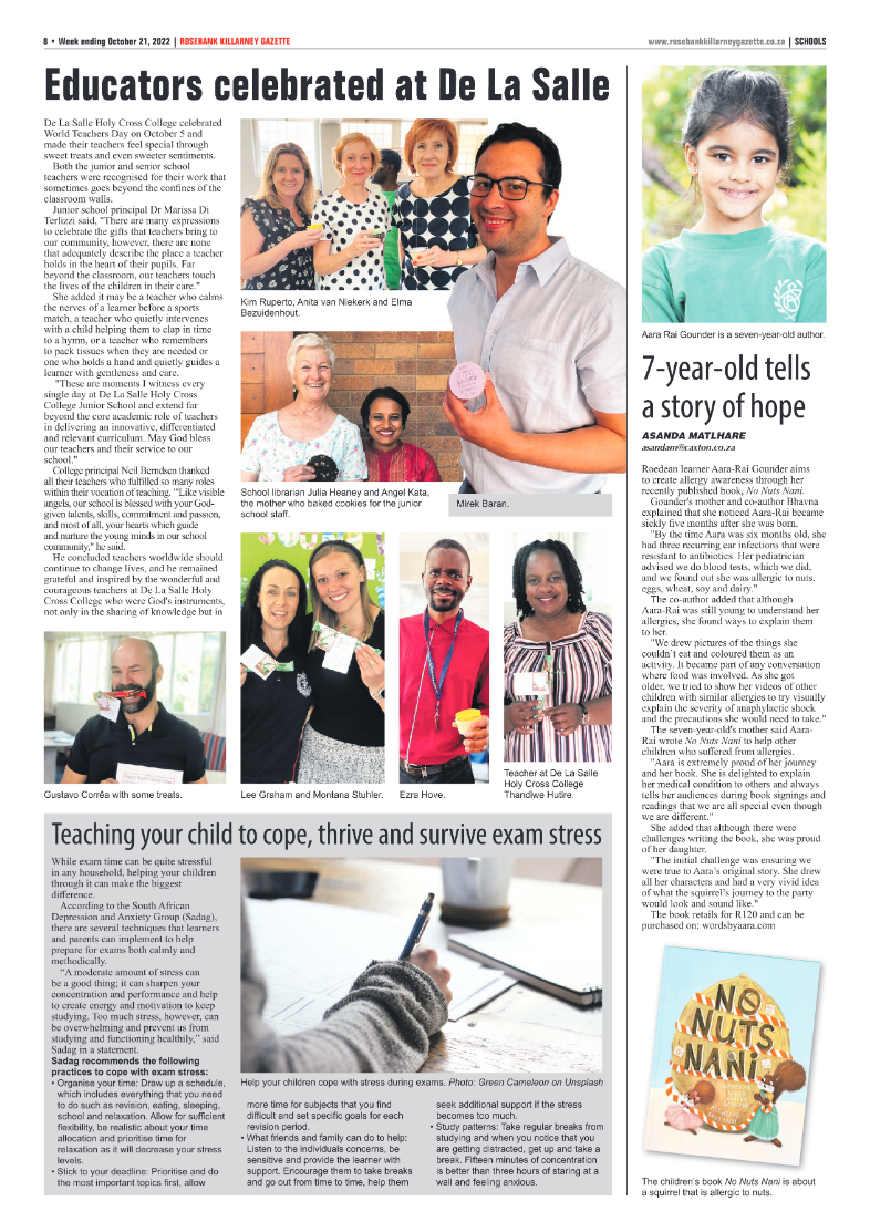 Rosebank Killarney Gazette 21 October 2022 page 8