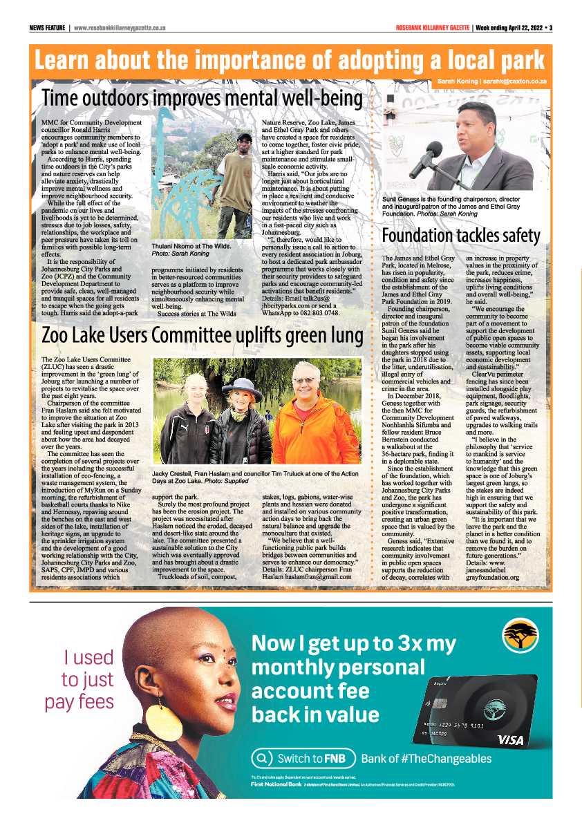 Rosebank Killarney Gazette 22 April 2022 page 3