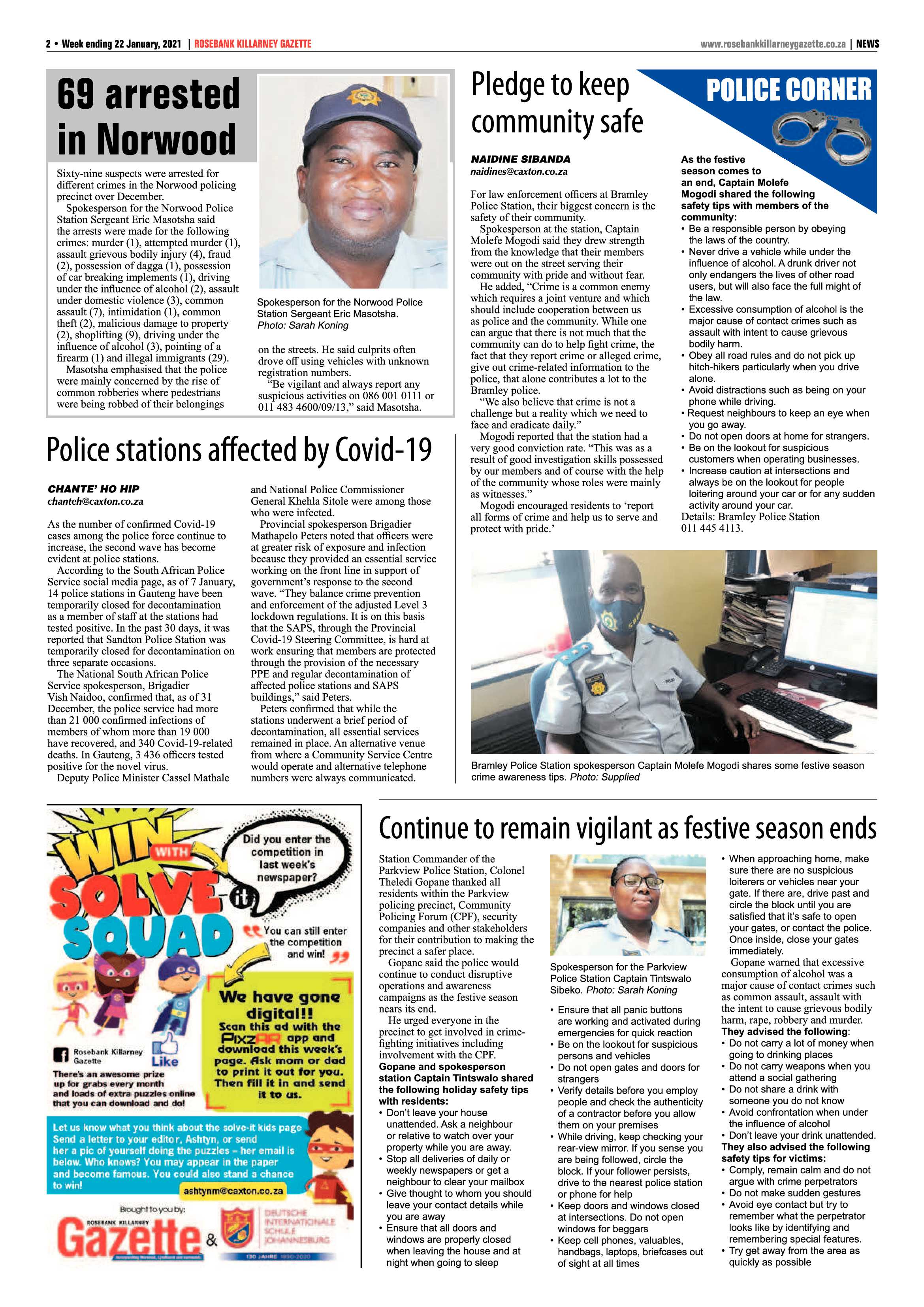 Rosebank Killarney Gazette 22 January 2020 page 2