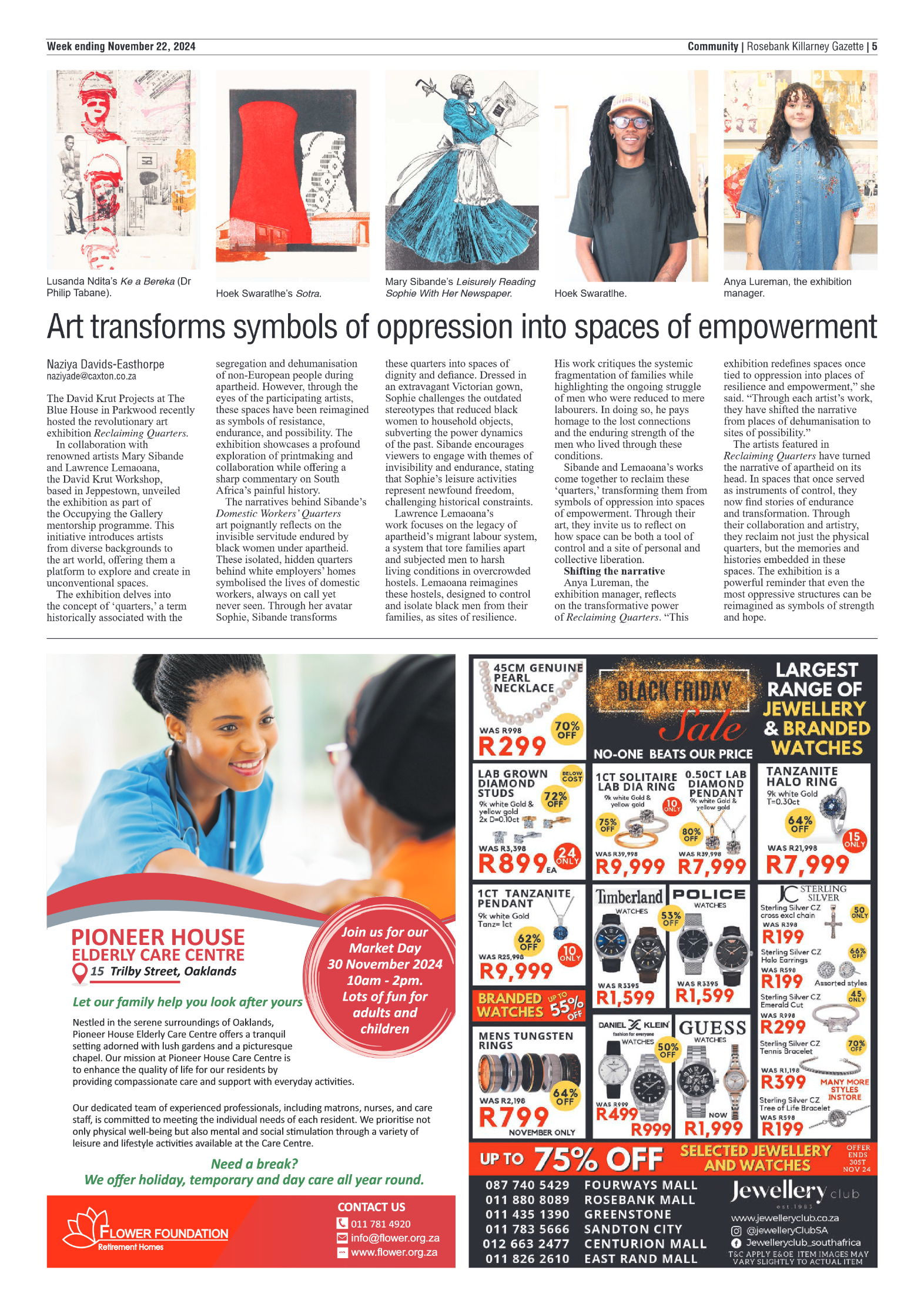 Rosebank Killarney Gazette 22 November 2024 page 5