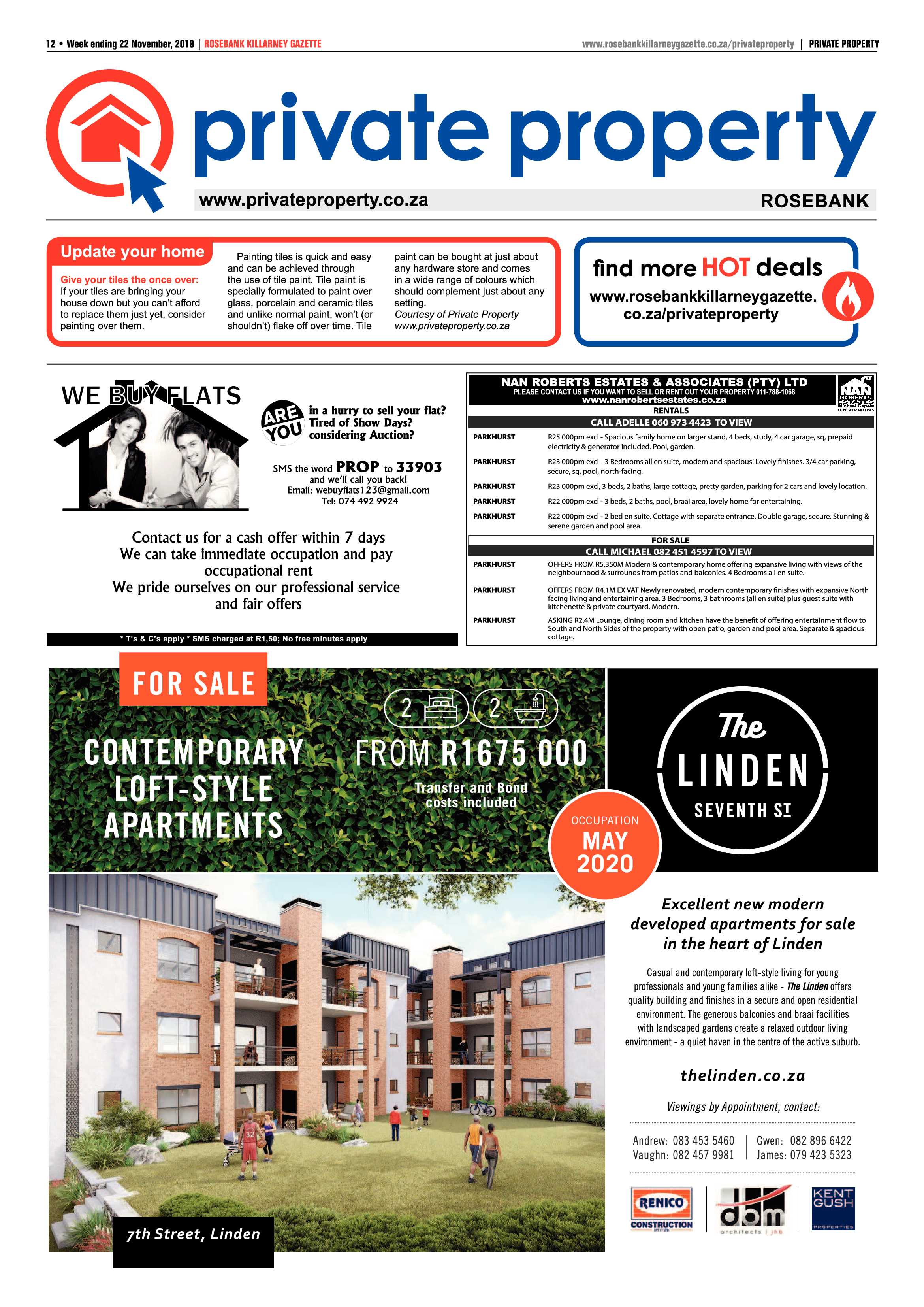 Rosebank Killarney Gazette 22 November, 2019 page 12