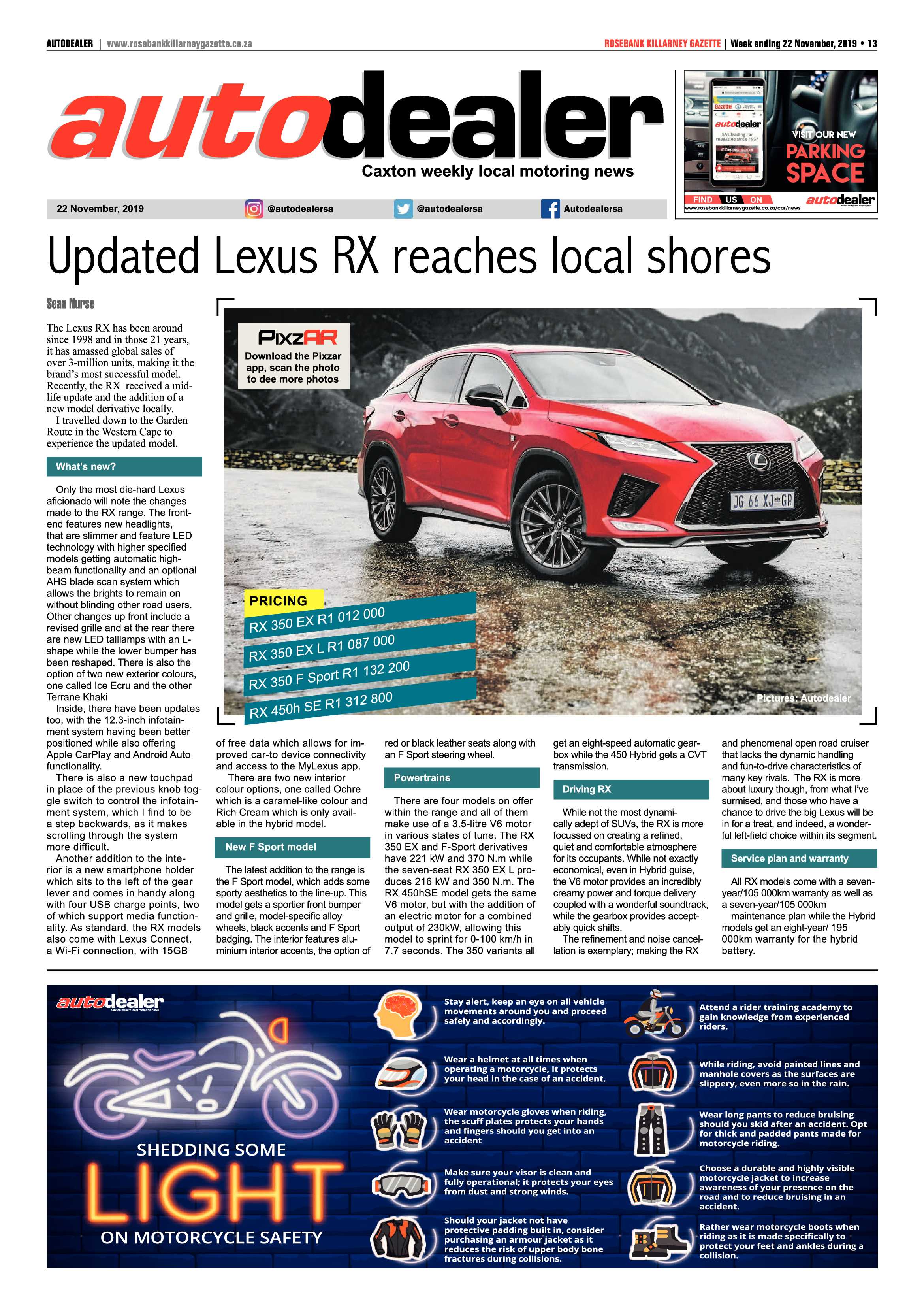 Rosebank Killarney Gazette 22 November, 2019 page 13