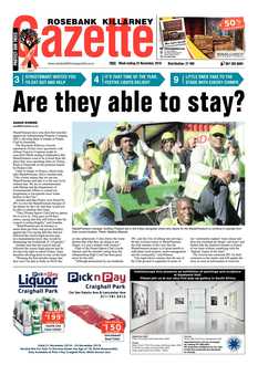Rosebank Killarney Gazette 22 November, 2019