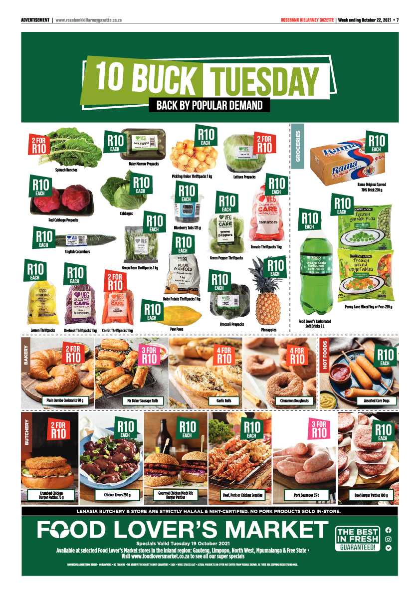 Rosebank Killarney Gazette 22 October 2021 page 7