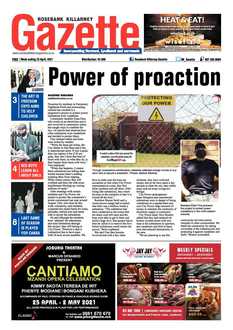 Rosebank Killarney Gazette 23 April 2021