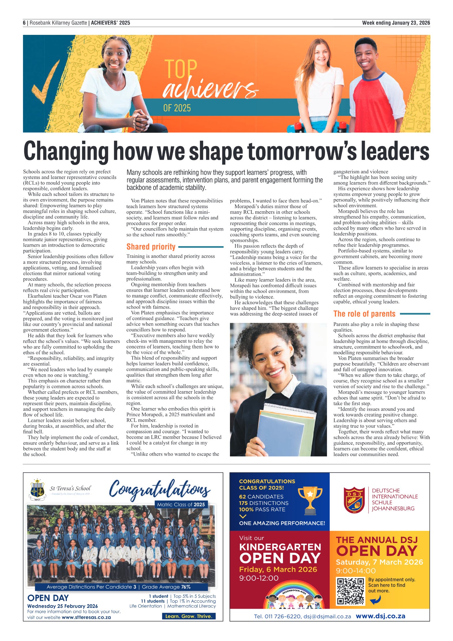 Rosebank Killarney Gazette 23 January 2026 page 6