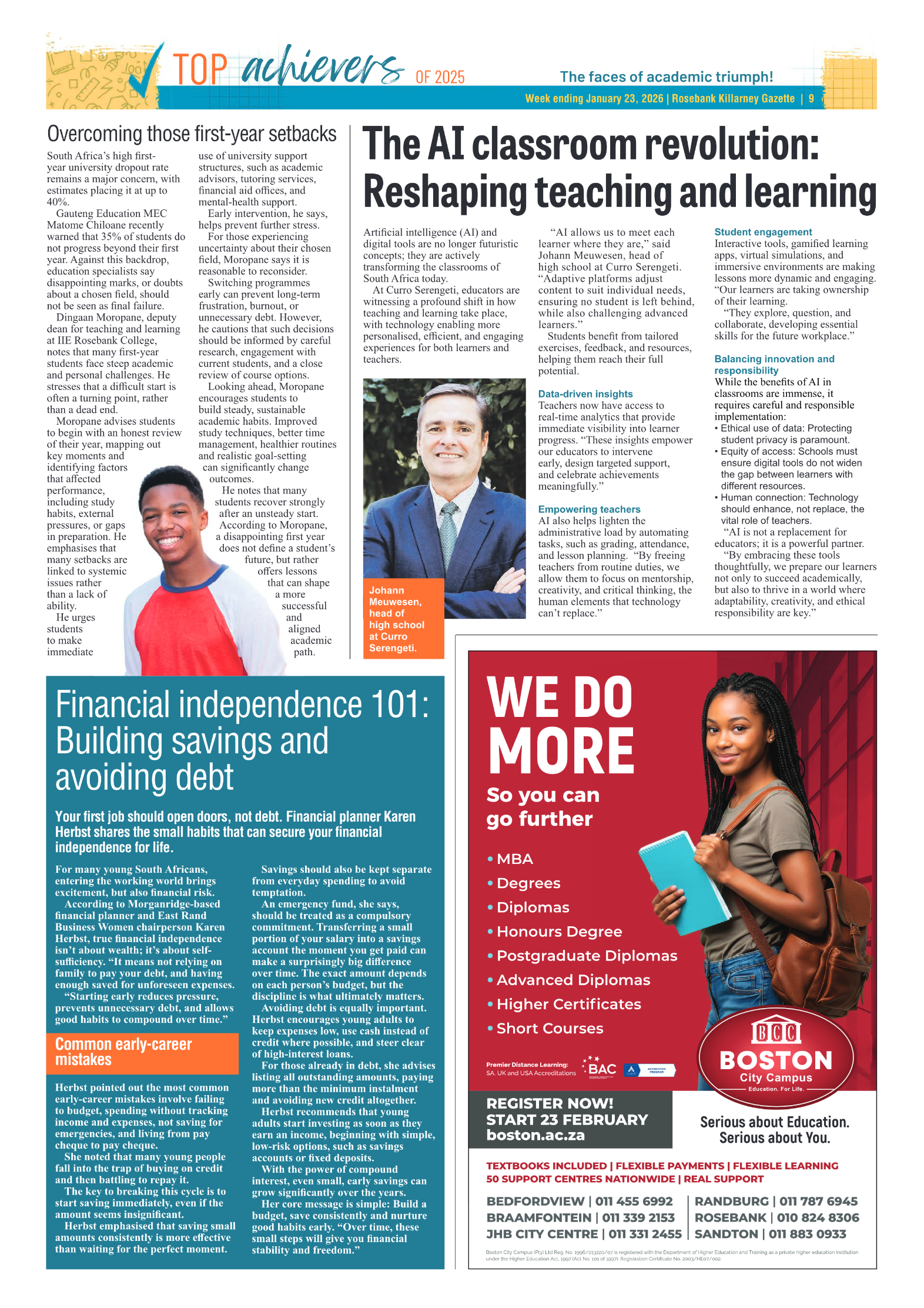 Rosebank Killarney Gazette 23 January 2026 page 9