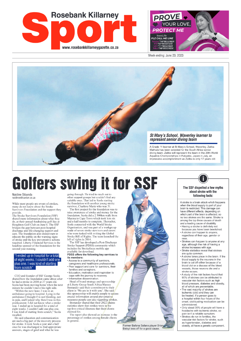 Rosebank Killarney Gazette 23 June 2023 page 12