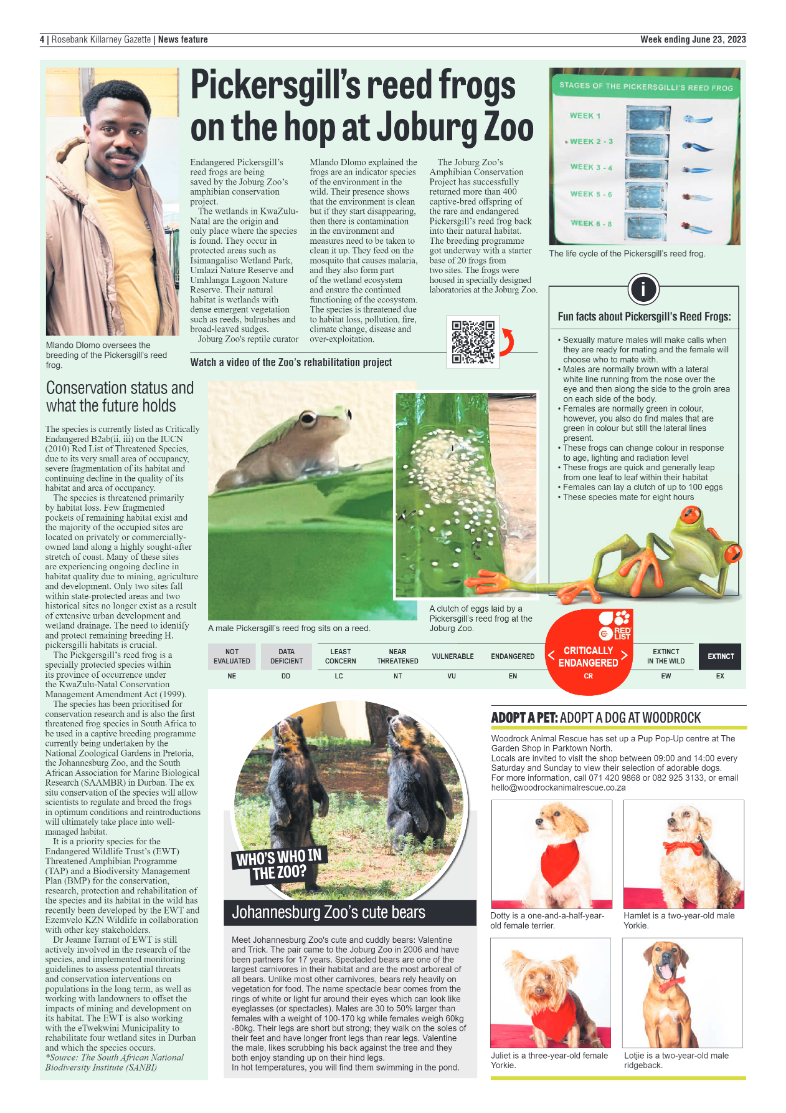 Rosebank Killarney Gazette 23 June 2023 page 4