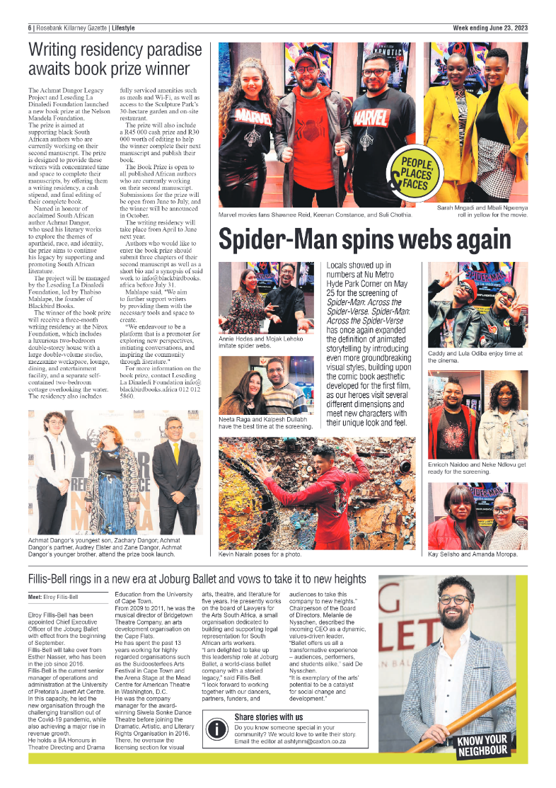 Rosebank Killarney Gazette 23 June 2023 page 6