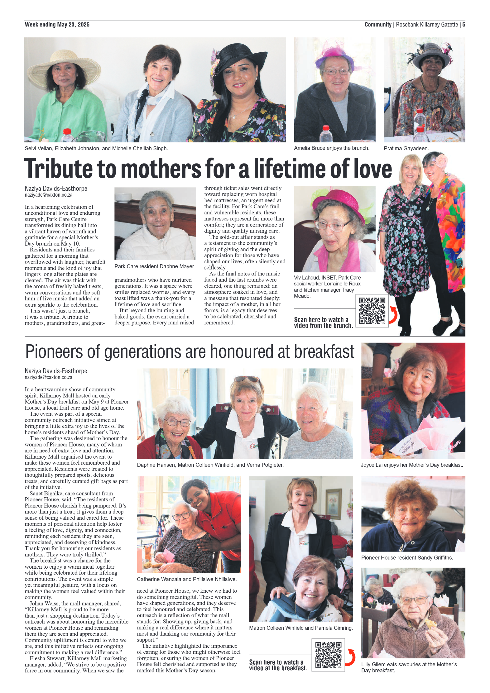 Rosebank Killarney Gazette 23 May 2025 page 5