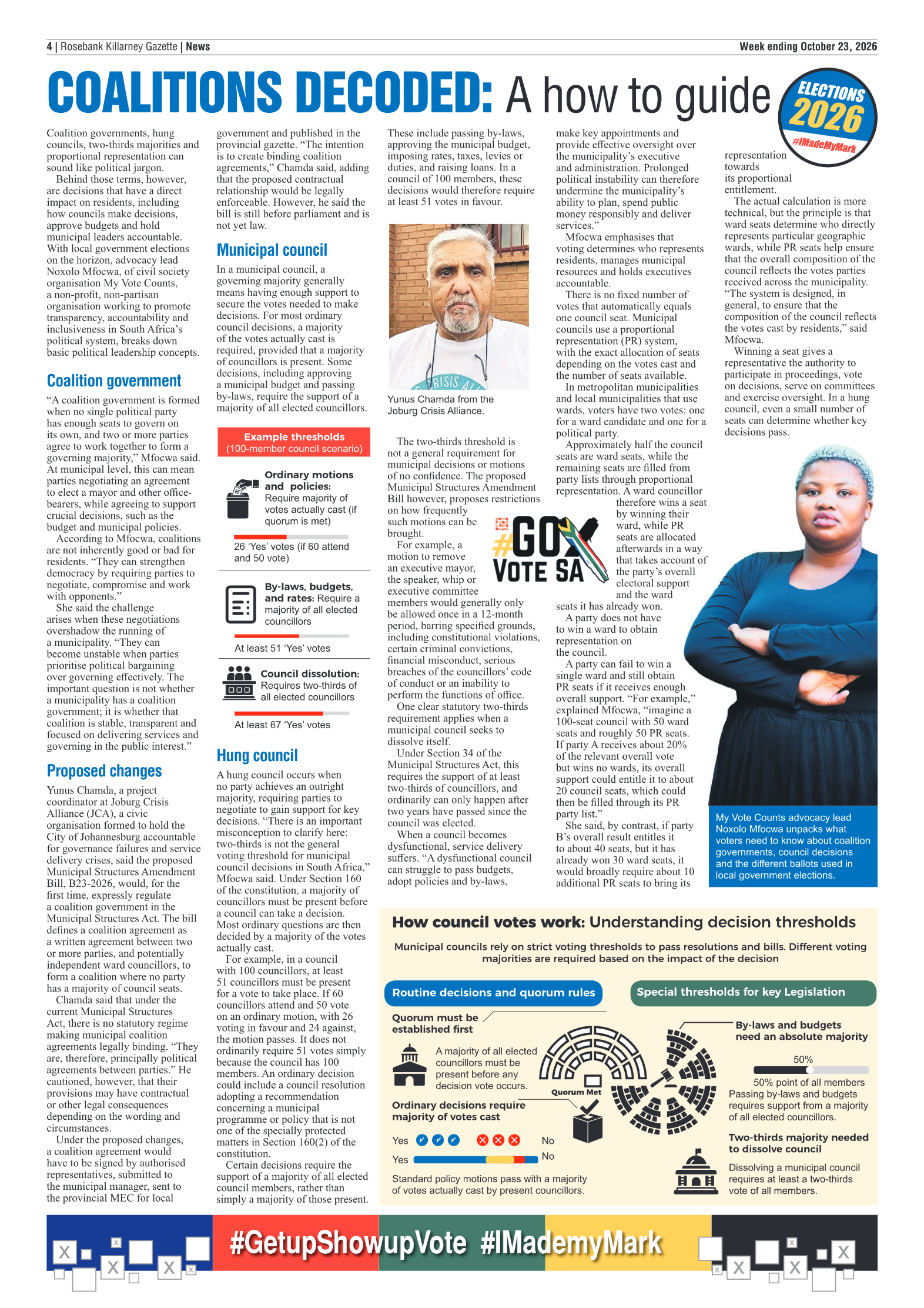 Rosebank Killarney Gazette 23 October 2026 page 4