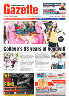 Rosebank Killarney Gazette 23 October 2026