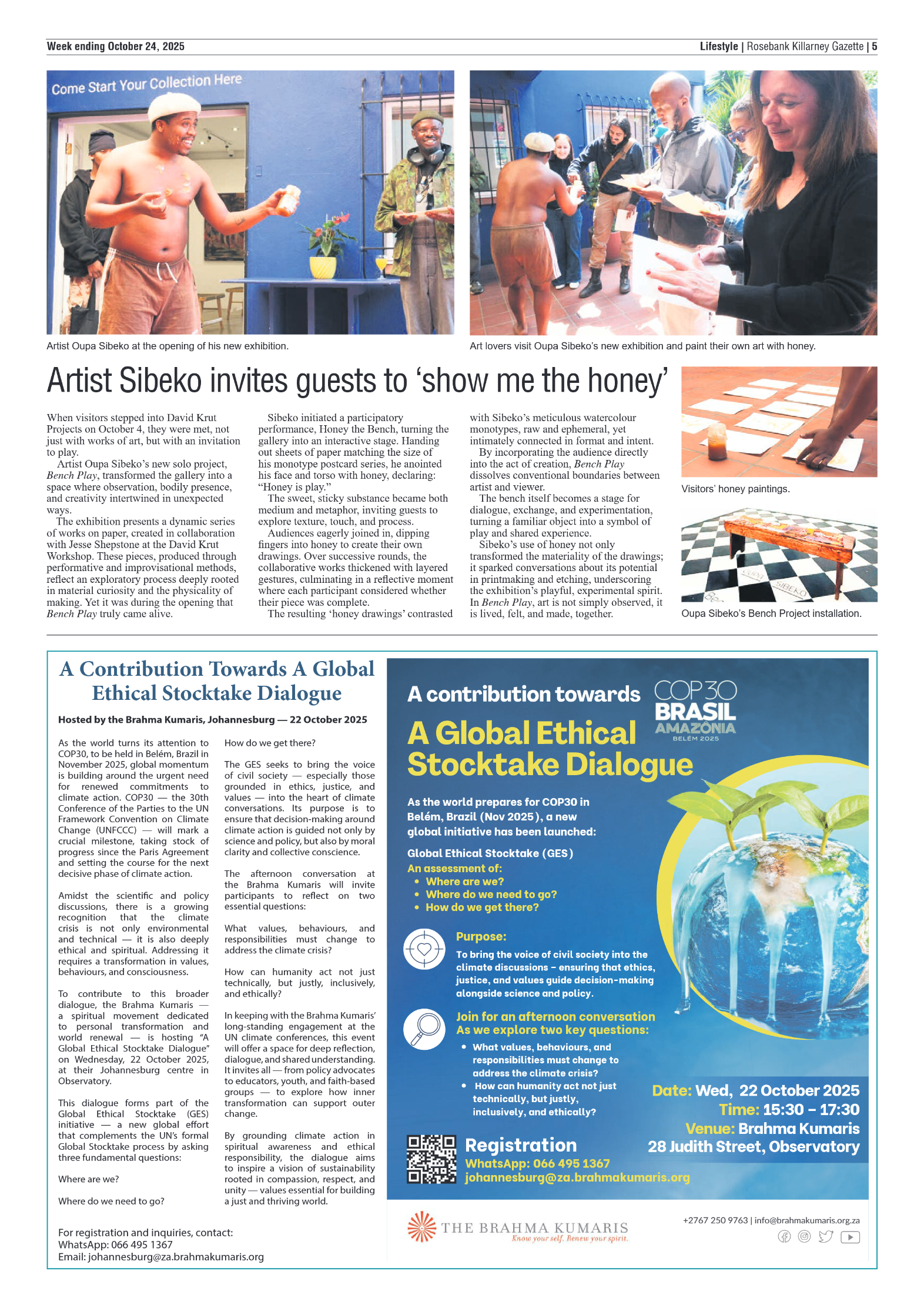Rosebank Killarney Gazette 24 October 2025 page 5