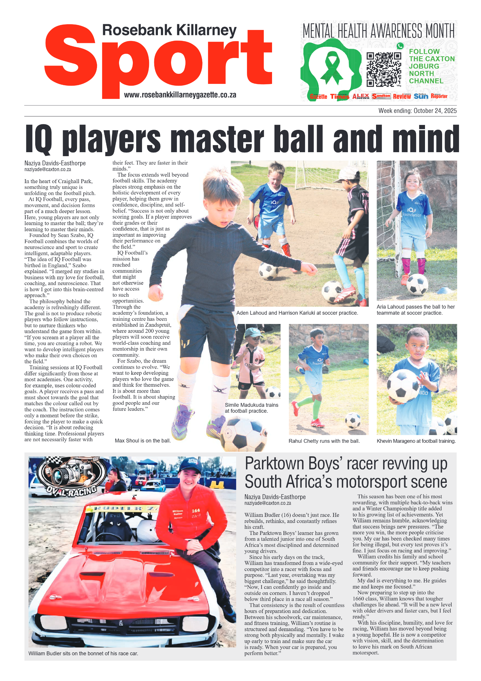 Rosebank Killarney Gazette 24 October 2025 page 8