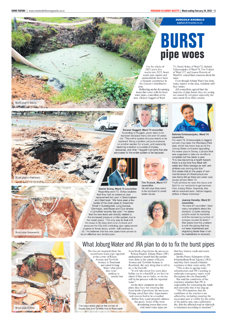 Rosebank Killarney Gazette 24 Feb 2023 page 3