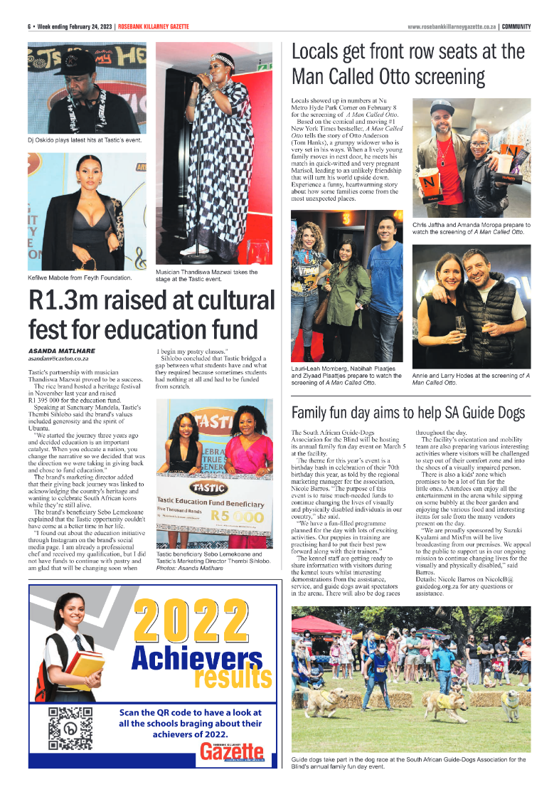 Rosebank Killarney Gazette 24 Feb 2023 page 6