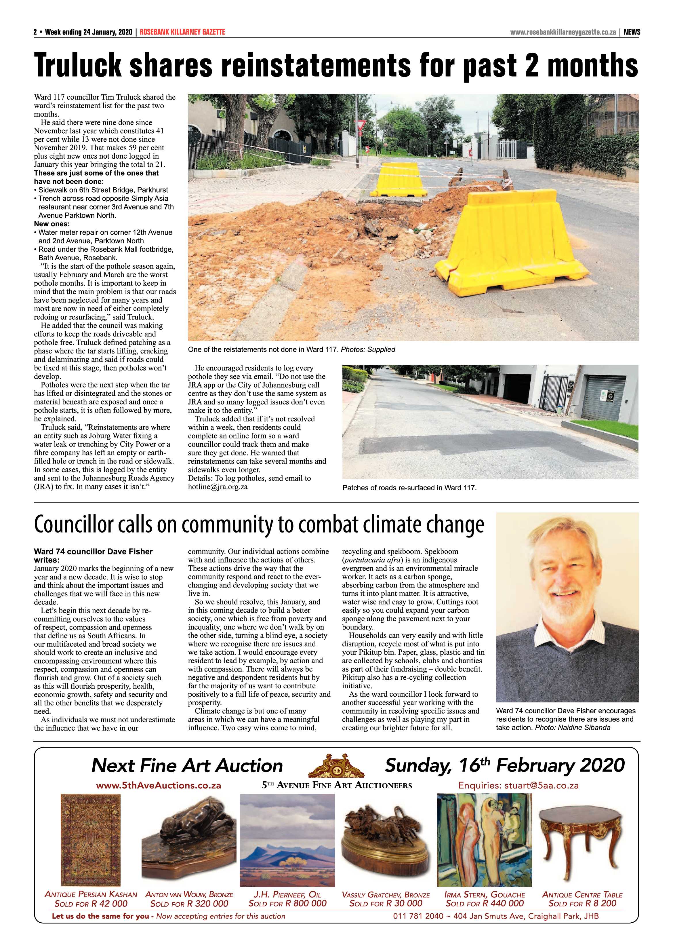 Rosebank Killarney Gazette 24 January 2020 page 2