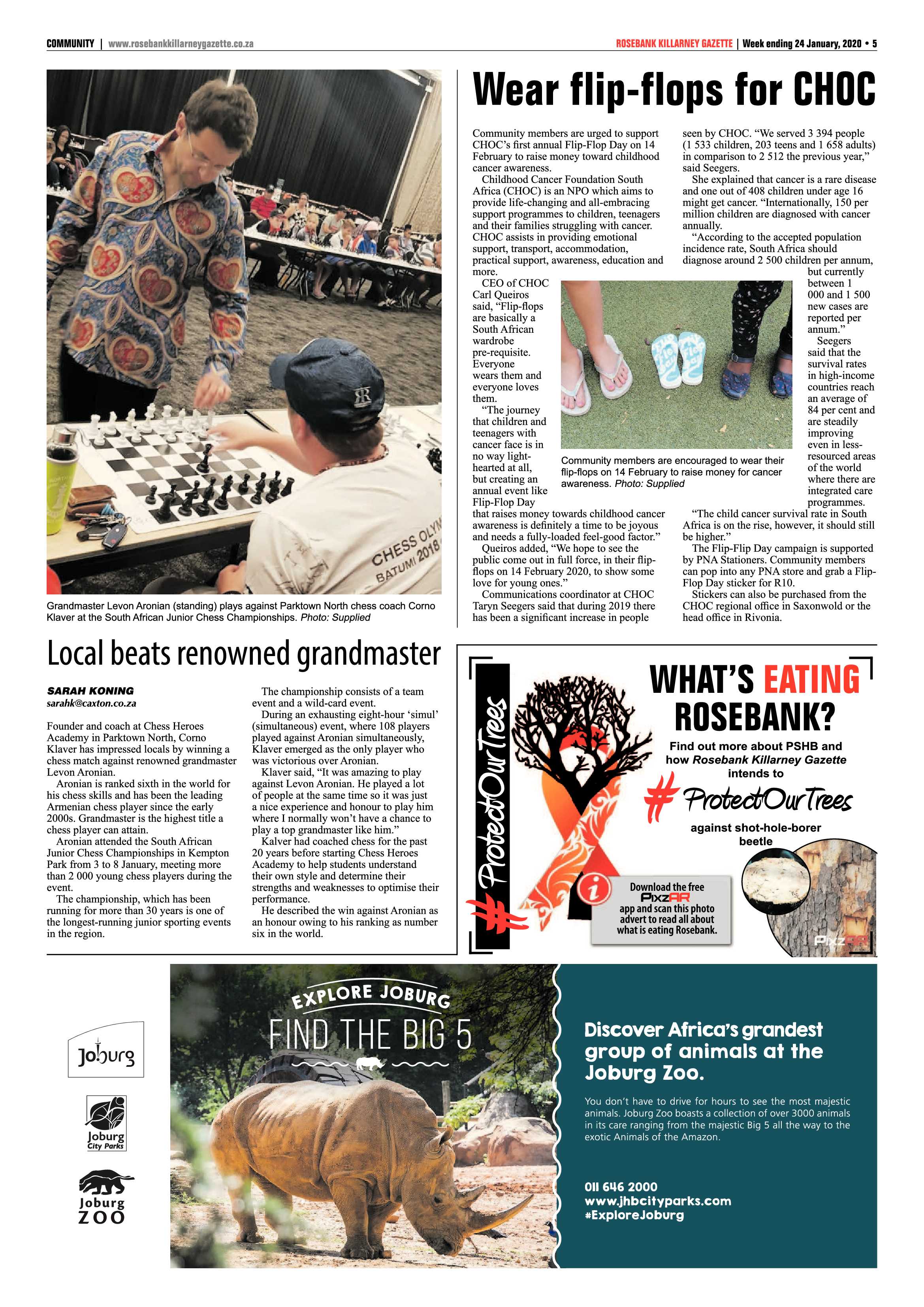 Rosebank Killarney Gazette 24 January 2020 page 5