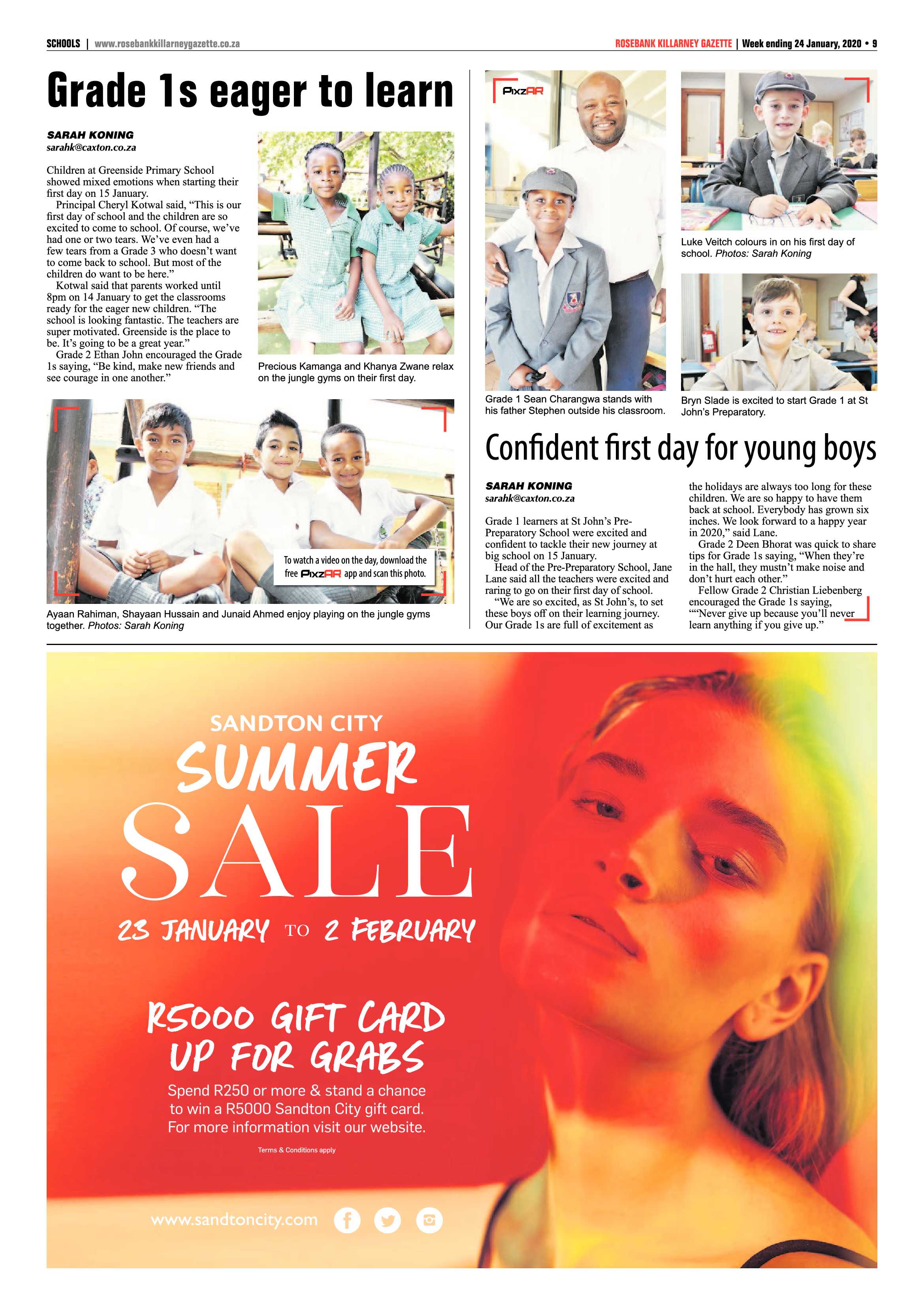 Rosebank Killarney Gazette 24 January 2020 page 9