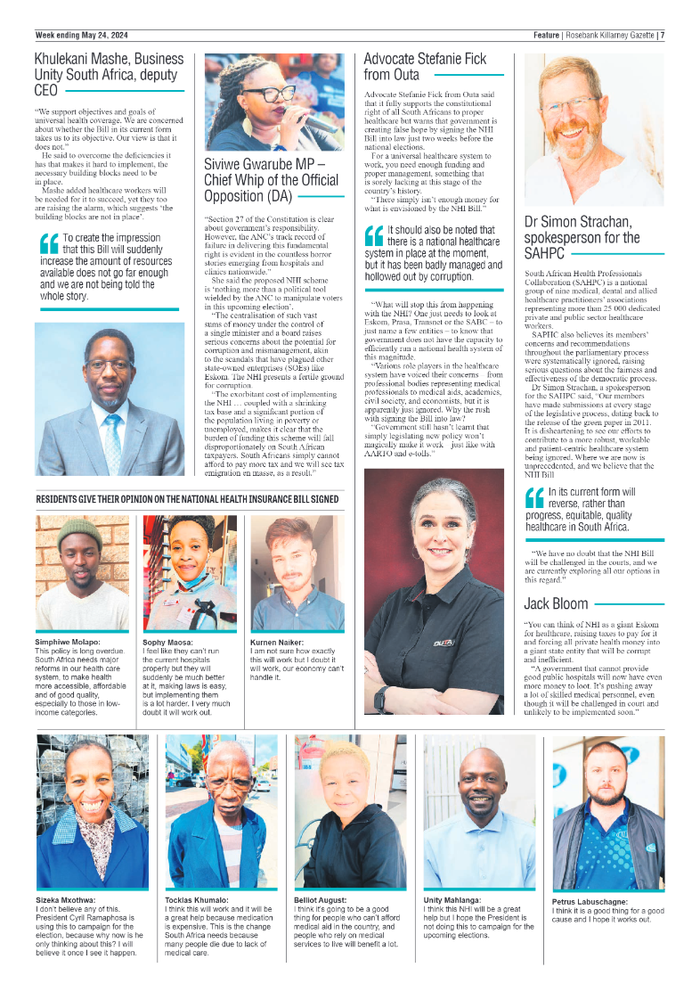 Rosebank Killarney Gazette 24 May 2024 page 7