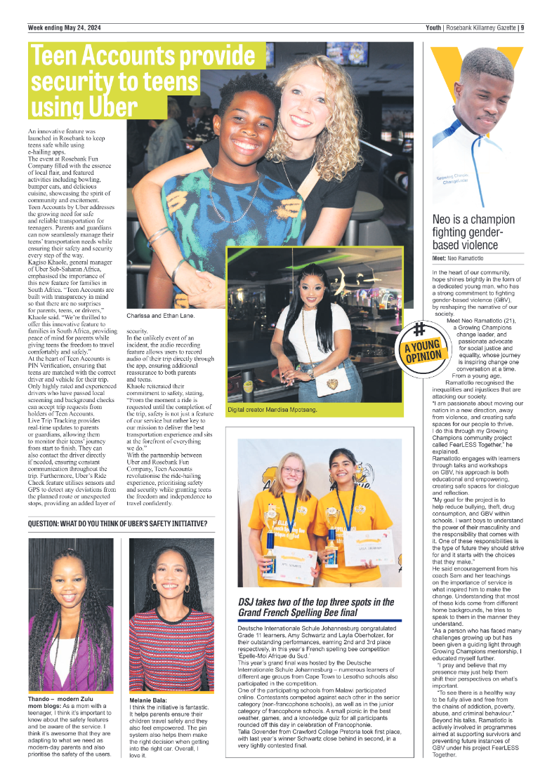 Rosebank Killarney Gazette 24 May 2024 page 9