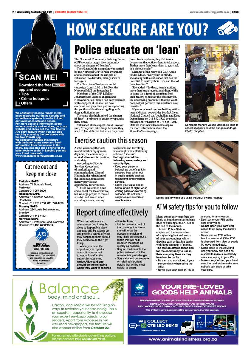 Rosebank Killarney Gazette 24 September 2021 page 2