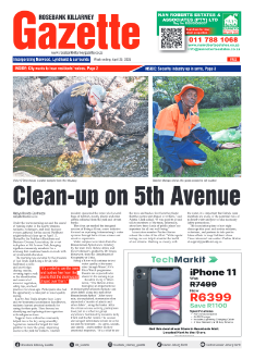 Rosebank Killarney Gazette 25 April 2025