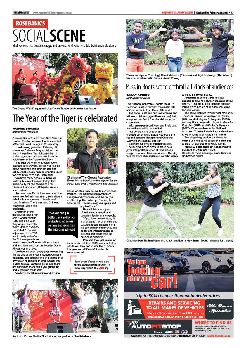 Rosebank Killarney Gazette 25 February 2022 page 13