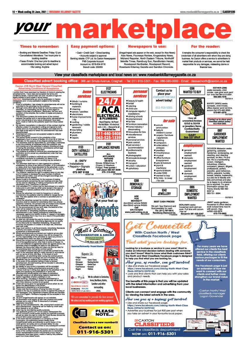 Rosebank Killarney Gazette 25 June 2021 page 10