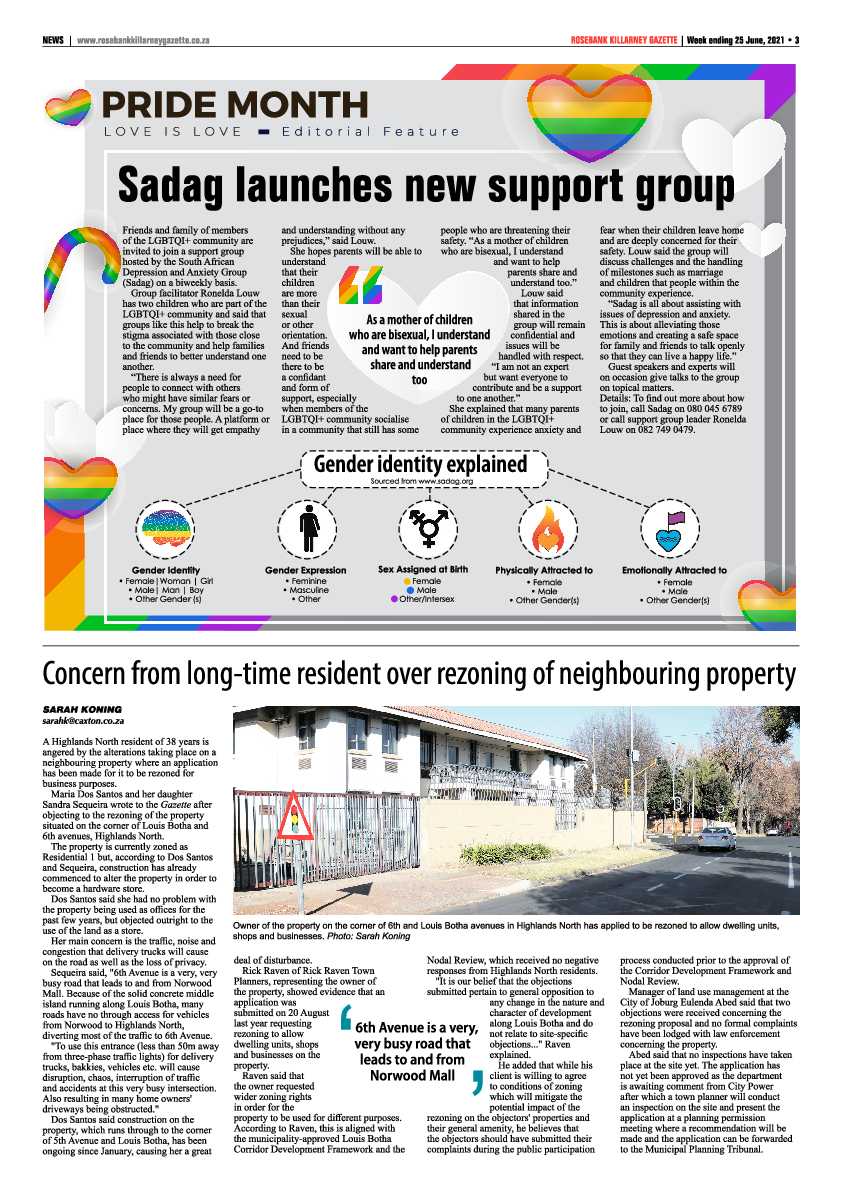 Rosebank Killarney Gazette 25 June 2021 page 3