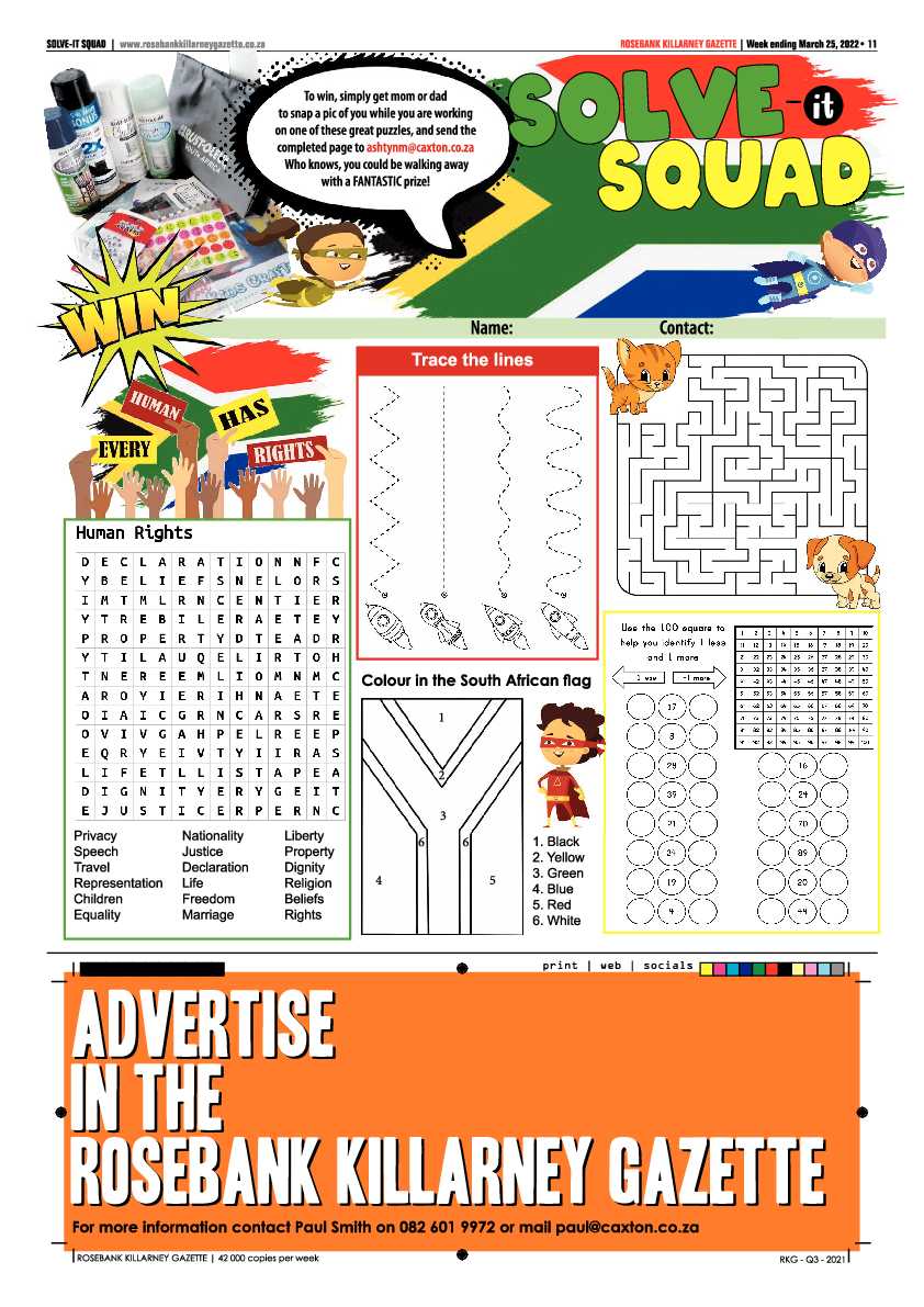 Rosebank Killarney Gazette 25 March 2022 page 11