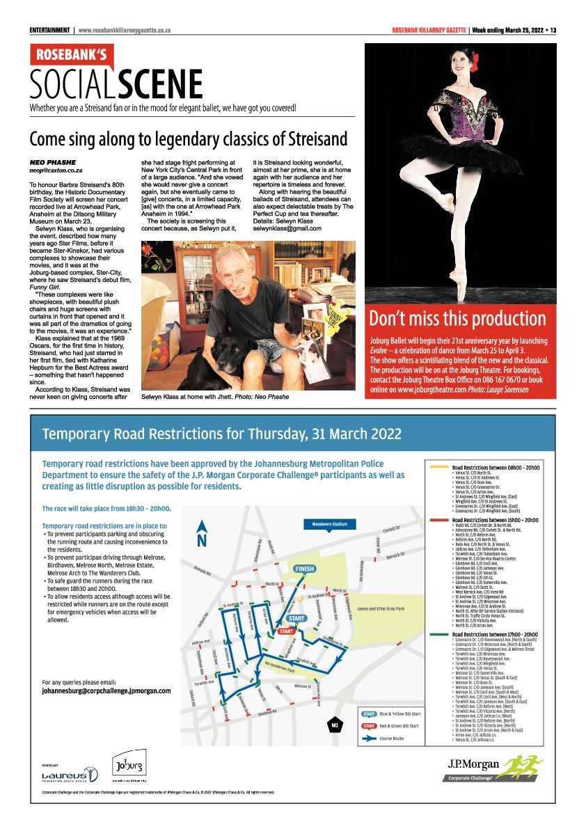 Rosebank Killarney Gazette 25 March 2022 page 13