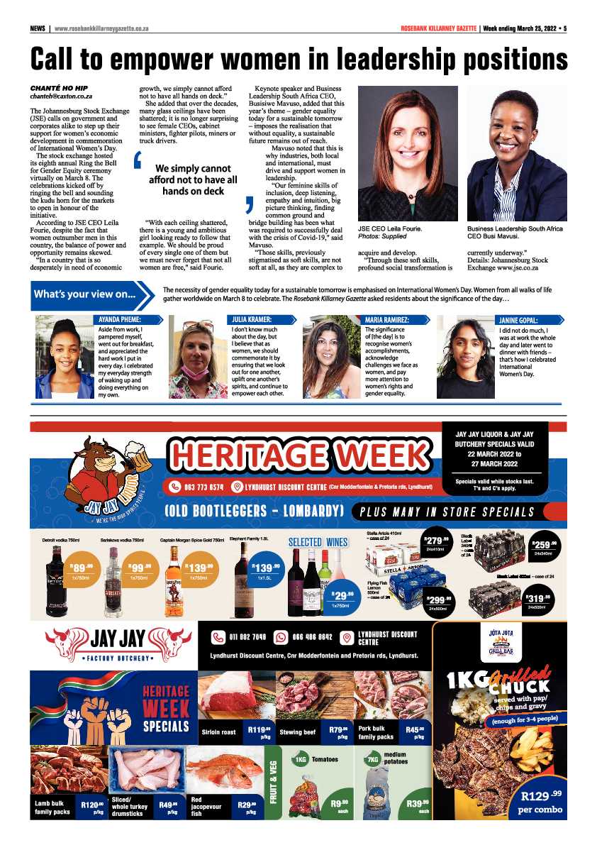 Rosebank Killarney Gazette 25 March 2022 page 5