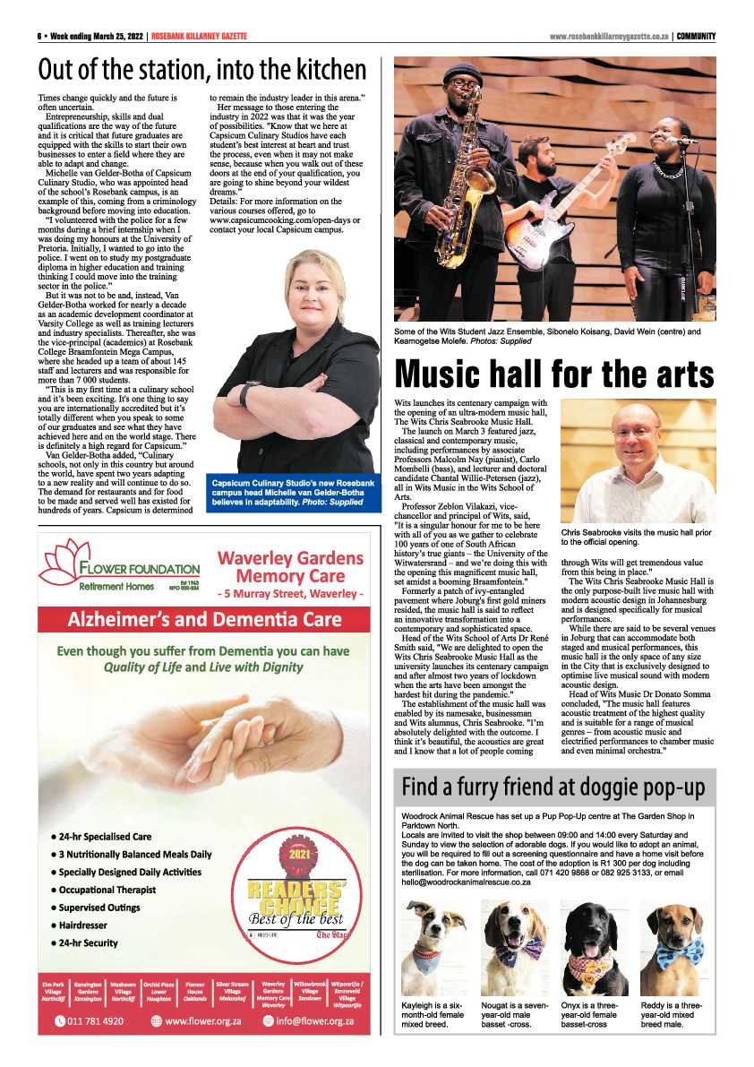 Rosebank Killarney Gazette 25 March 2022 page 6
